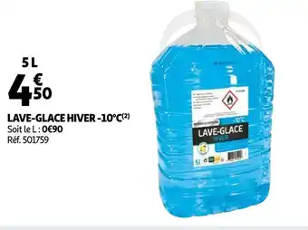 Auchan Lave-glace hiver -10°c offre