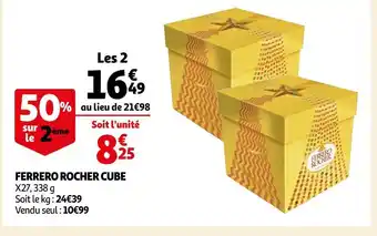 Ferrero rocher ferrero rocher cube