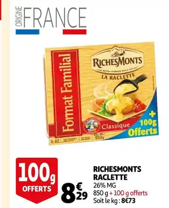 Richesmonts richesmonts raclette