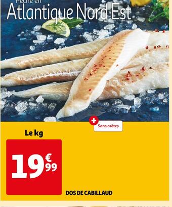 Auchan Dos de cabillaud offre