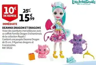 Enchantimals deanna dragon et dragons