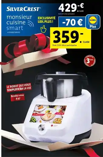 Lidl SilverCrest Monsieur Cuisine Smart offre