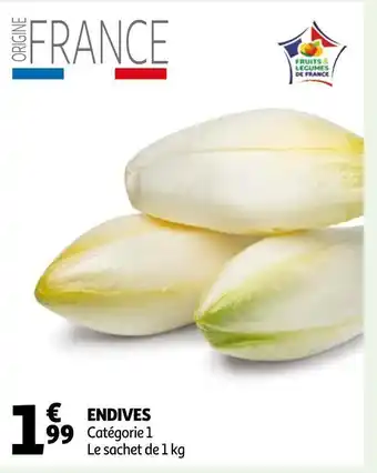 Auchan Endives offre
