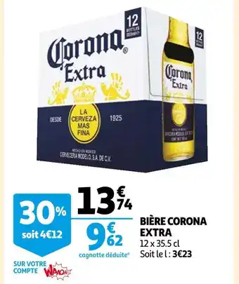 Auchan Corona extra bière offre