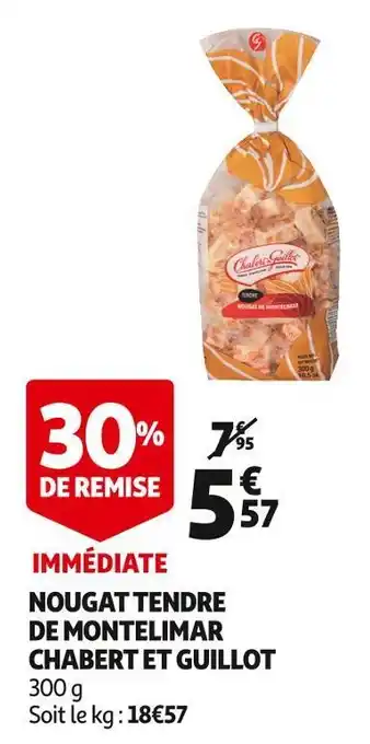 Chabert et guillot nougat tendre de montelimar