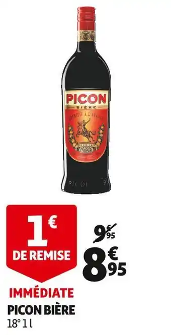 Auchan Supermarché Picon bière offre