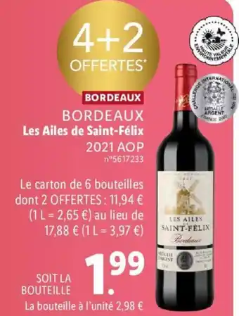 Lidl Bordeaux Les Ailes De Saint-Felix offre