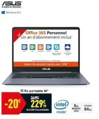 Conforama Pc portable offre