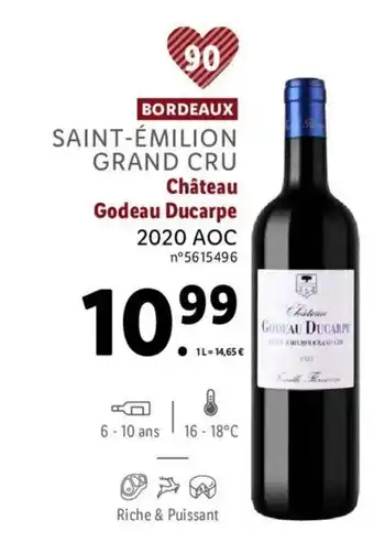 Lidl Saint-Emilion Grand Cru offre