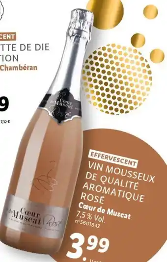 Lidl Vin Mousseux De Qualite Aromatique Rose offre