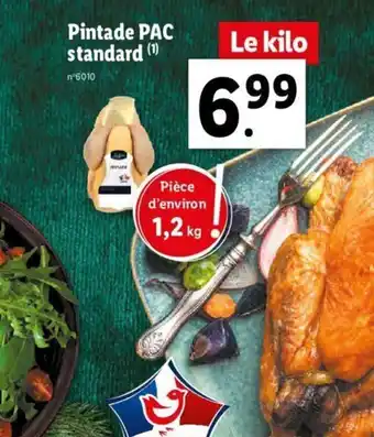 Lidl Pintade PAC Standard offre