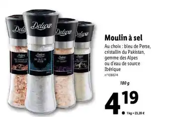 Lidl Moulin A Sel offre