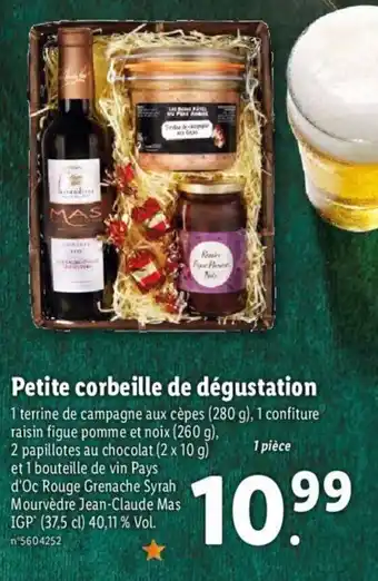 Lidl Petite Corbeille De Degustation offre
