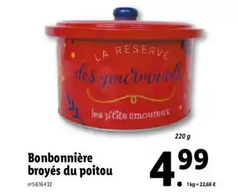 Bonbonniere Broyes Du Poitou