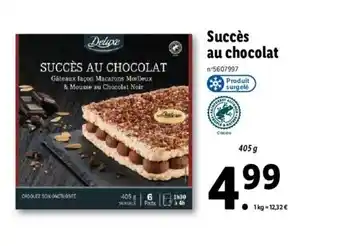 Lidl Succes Au Chocolat offre