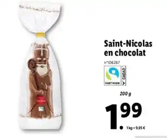 Lidl Saint-Nicolas En Chocolat offre