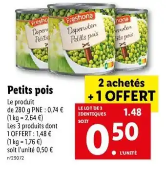 Lidl Petits Pos offre
