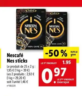 Nescafe Nes Sticks