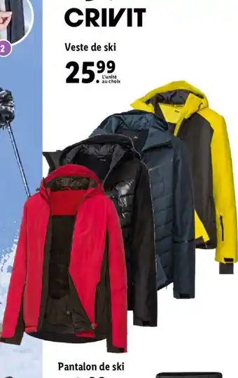 Lidl Veste De Ski offre