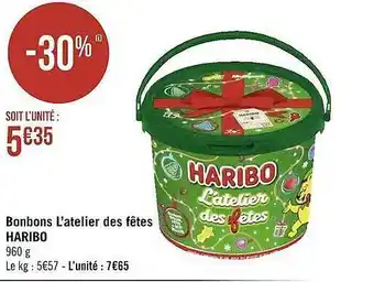 Bonbons l'atelier des fêtes haribo