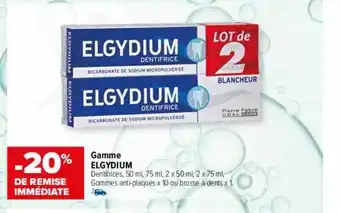 Carrefour maPara parapharmacie Gamme elgydium offre