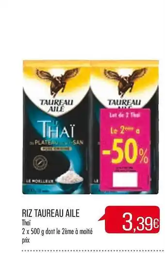 Match Riz taureau ailé thaï offre