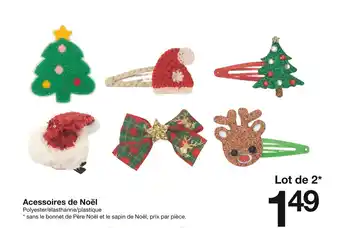 Zeeman Acessoires de noël offre