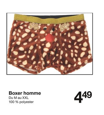 Zeeman Boxer homme offre