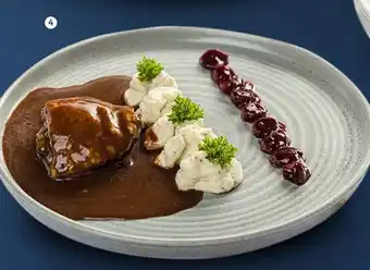 Auchan Chapon sauce grand veneur offre