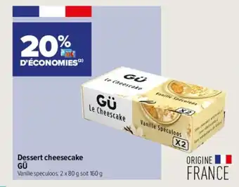 Dessert cheesecake GÜ