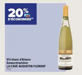 Carrefour Express Vin blanc d'alsace gewurztraminer LA CAVE AUGUSTIN FLORENT offre