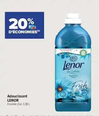 Carrefour Express Adoucissant LENOR offre