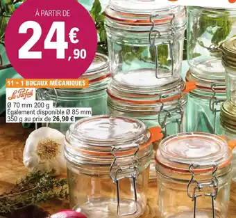 E.Leclerc 11 + 1 bocaux mécaniques offre