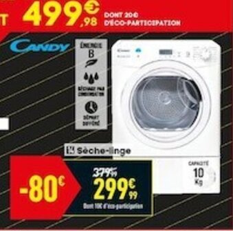 Conforama Sèche-linge offre