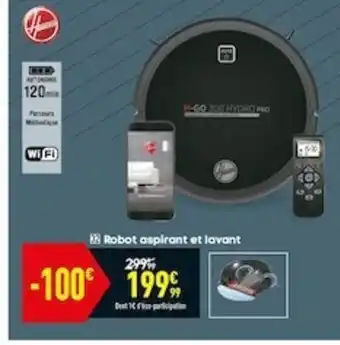 Conforama Robot aspirant et lavant offre