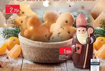 Match Mannele, saint nicolas en chocolat rohan offre