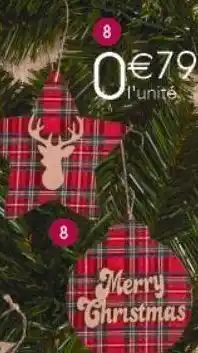 Cora x Carrefour Décoration de noël offre
