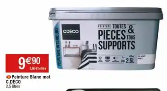 Cora x Carrefour Peinture offre