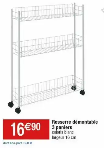 Cora x Carrefour Rangement offre