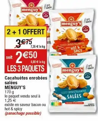 Cora x Carrefour Cacahuètes offre