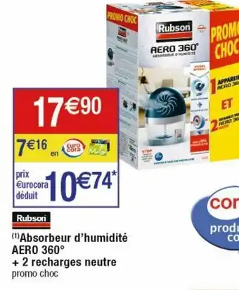 Cora x Carrefour Absorbeur d'humidité offre