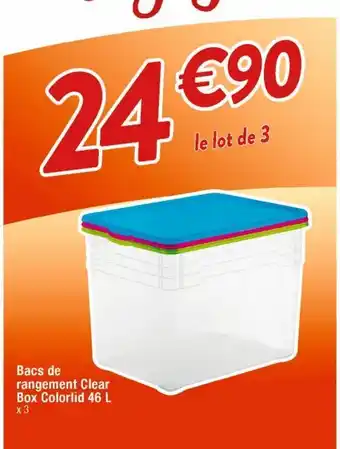 Cora x Carrefour Boîte de rangement offre