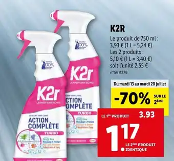 Lidl K2R offre