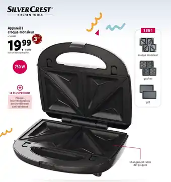 Lidl Appareil à croque-monsieur offre