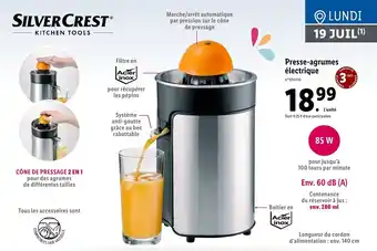 Lidl Presse-agrumes électrique offre