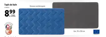 Lidl Tapis de bain offre