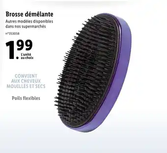 Lidl Brosse démélante offre