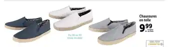 Lidl Chaussures en toile offre