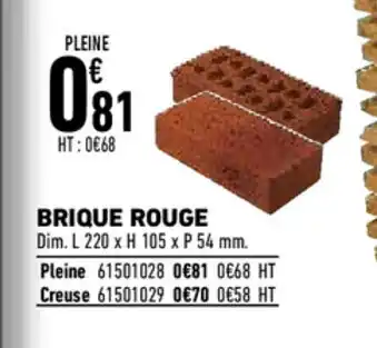 Brique rouge