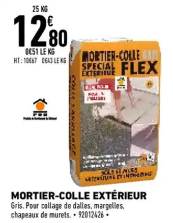 Brico Cash Mortier-colle extérieur offre
